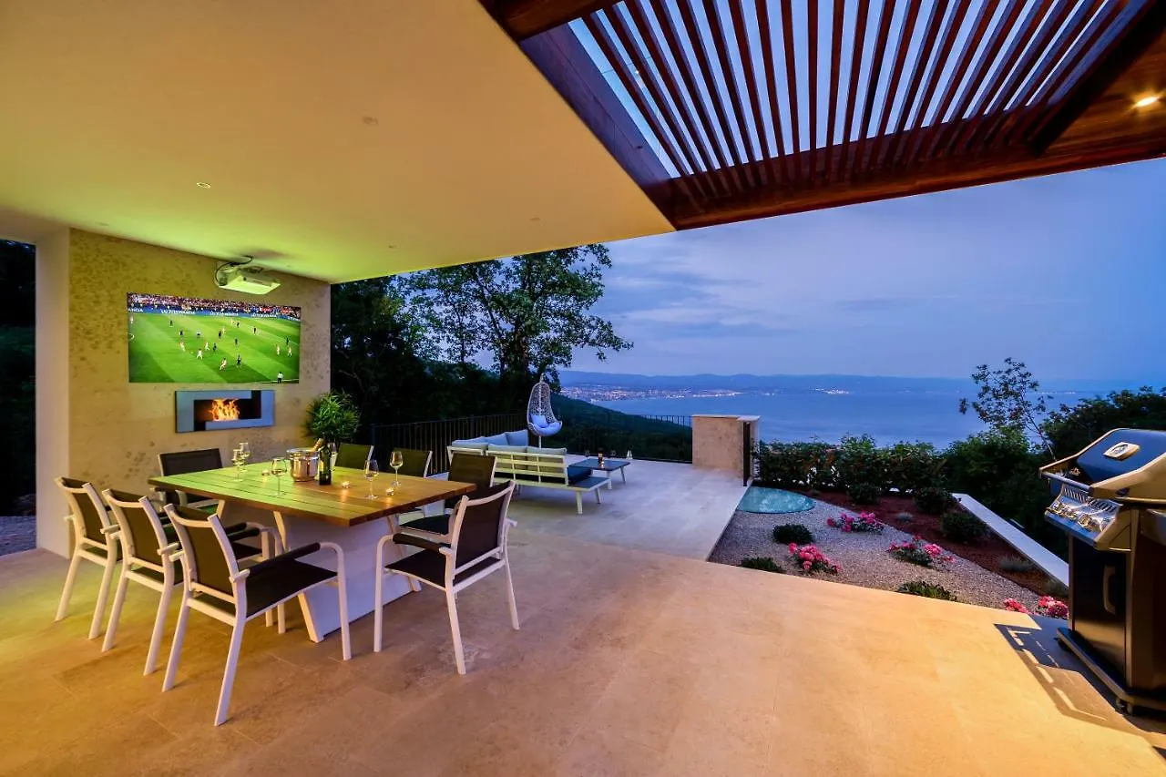 Villa Altavista - Seaview & Relax With Heated Pool & Minigolf Opatija 0*,