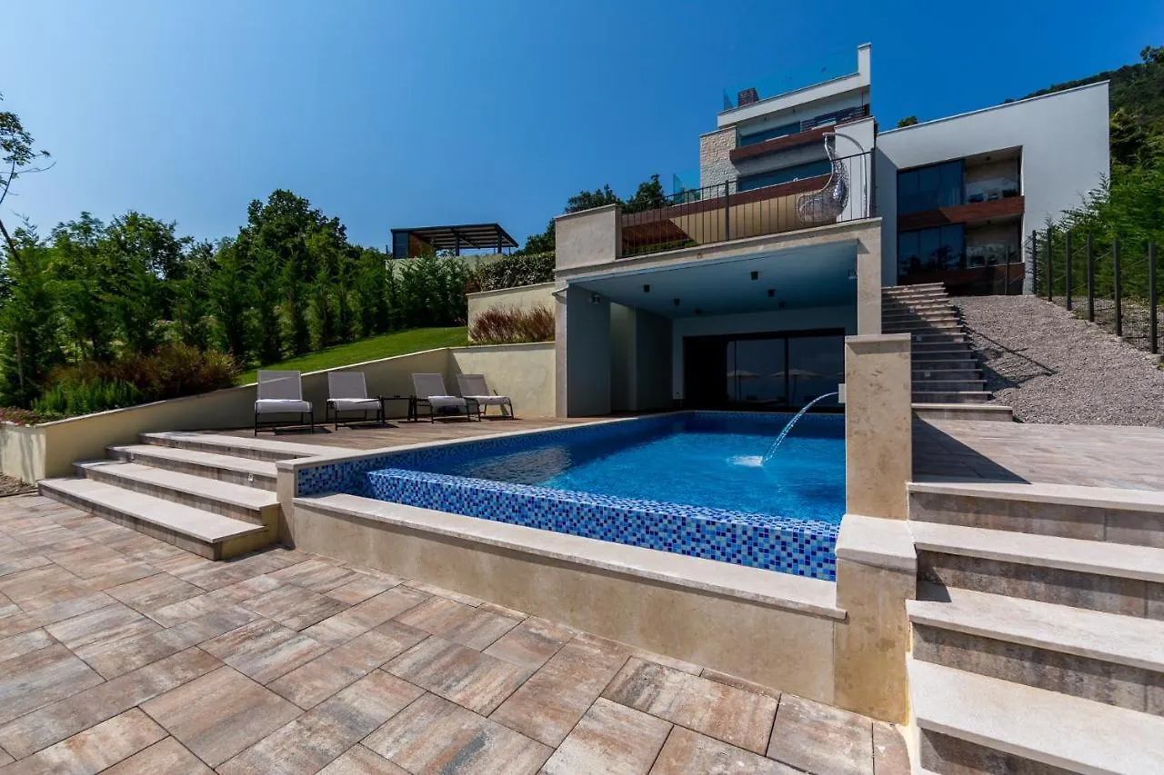 Villa Altavista - Seaview & Relax With Heated Pool & Minigolf Opatija